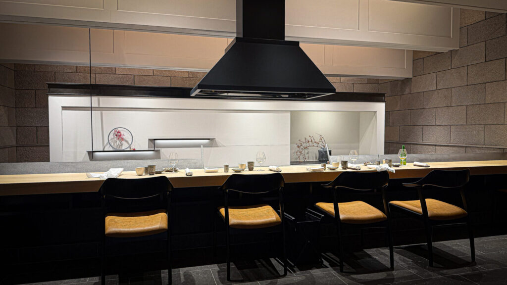 天ぷら てらおか 店内